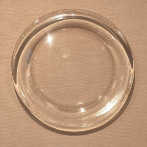 Plato de pan vidrio Ø 16cm