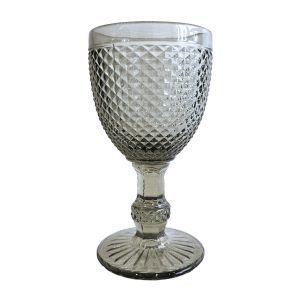 Copa cristall tallat gris 27 cl