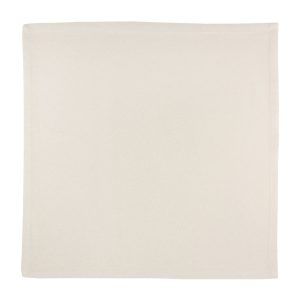 Servilleta color ecru 50 X 50 cm: 20% Algodón y 80% lino