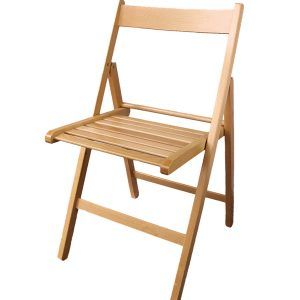 Cadira fusta plegable: 47x42x79