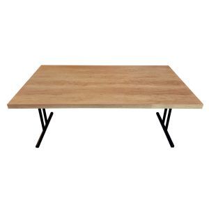 Mesa laminada de roble: 180 x 90 cm