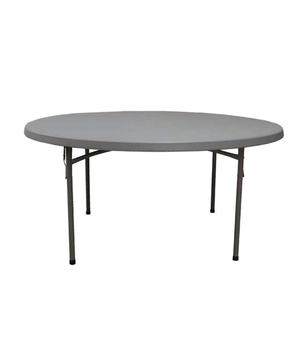 Mesa con patas plegables de polietileno Ø 180. 00 cm