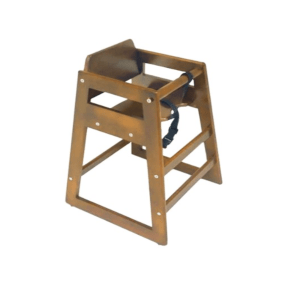 Trona para niños de madera (51x51x74 cm)
