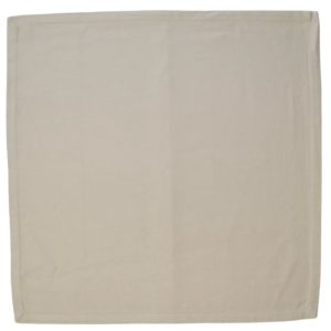Servilleta color piedra 50 X 50 cm: 50% Algodón y 50% poliéster