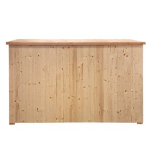 Mostrador de fusta plegable : 175 x 49 cm