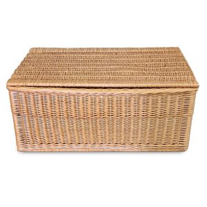 Caja de mimbre