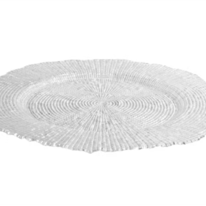 Plato de presentación cristal Eternity Ø 33 cm